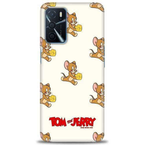 Oppo A16 Kılıf HD Baskılı Kılıf - Jerry + Tam Ekran Koruyucu