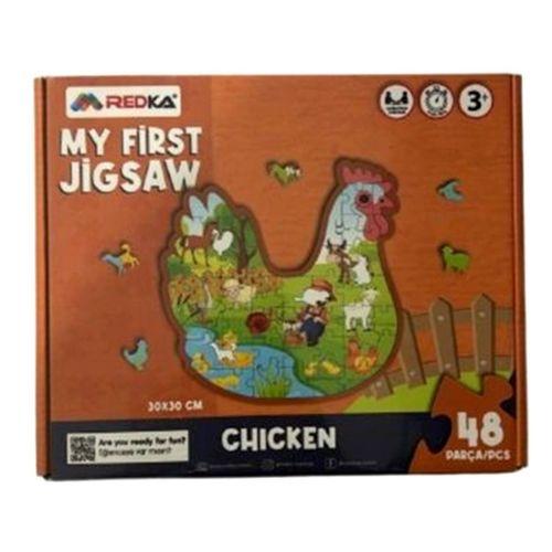 Redka My First Jigsaw Tavuk Puzzle 48 Parça