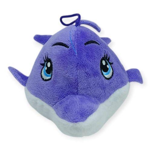 Peluş Sevimli Hayvanlar 20 cm - Mor Yunus