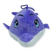 Peluş Sevimli Hayvanlar 20 cm - Mor Yunus