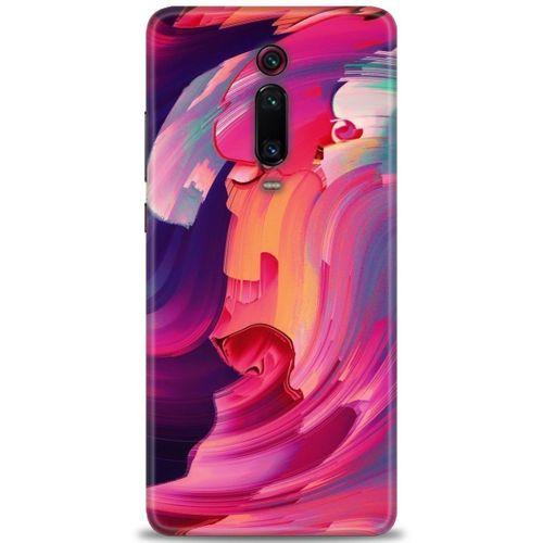 Xiaomi Mi 9T Kılıf HD Baskılı Kılıf - Renkler + Tam Ekran Koruyucu