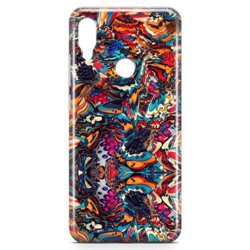 Xiaomi Redmi Note 7 Pro Kılıf Siyah İnci Arka Kapak Koruma Desenli Full Koruyucu