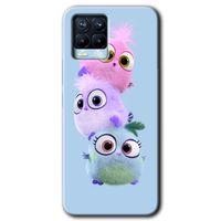 Realme 8 Pro Kılıf HD Desen Baskılı Arka Kapak + Temperli Cam - Puffy