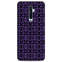 Lopard Oppo Reno 2z Uyumlu Kılıf PiXel (22) Tam Koruma Kılıfı Mor