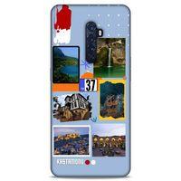 Lopard Oppo Reno 2 Uyumlu Kılıf Şehirli ※ (37) Kastamonu Silicone Cover
