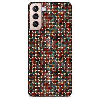 Lopard Samsung Galaxy S21 Plus Uyumlu Kılıf Geometrix (81) TPU Kılıf
