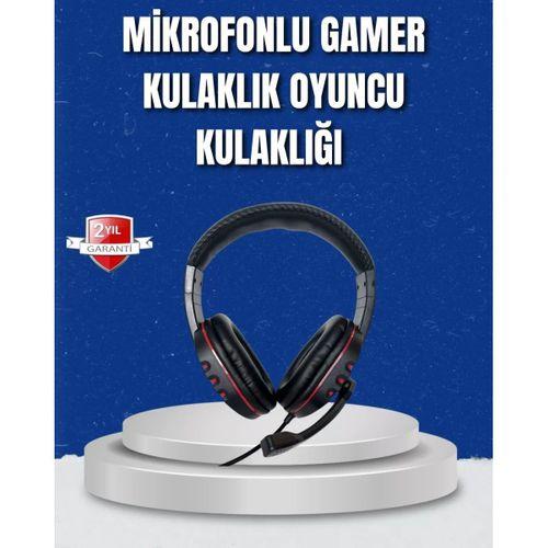 Bilgisayar  Kulaklığı – Yumuşak Pedli, Dayanıklı İpli Kablo