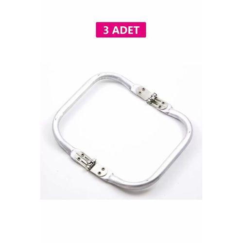 Gizli Metal Çanta Bursu – 3 Adet - 14 cm - Metal Çanta Aparatı Çanta Aksesuarı