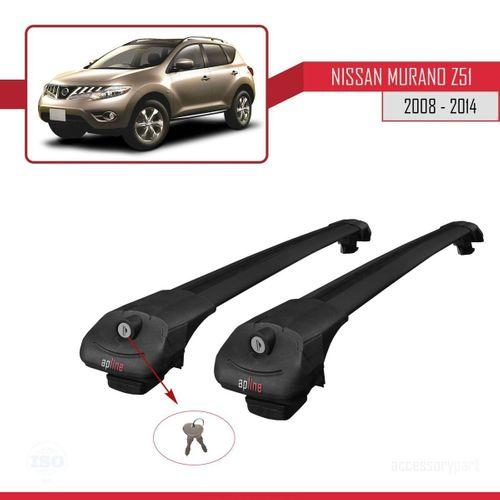 Nissan Murano (Z51) 2008-2014 Arası ile uyumlu ACE-1 Ara Atkı Tavan Barı SİYAH