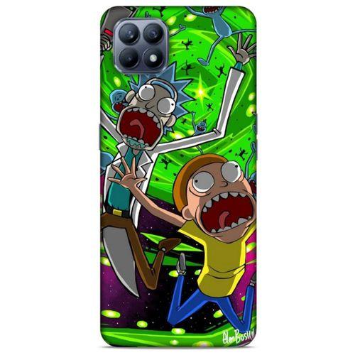 Huawei P40 Lite Uyumlu Kılıf Rick And Morty (22) Tam Koruma Kılıfı Nancy