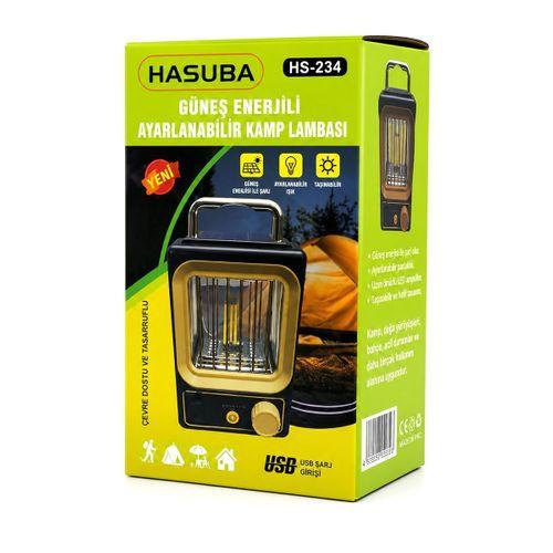 Nostalji Solar Lamba - USB Şarjlı 1500mAh
