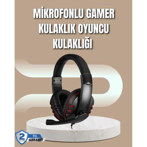 Mikrofonlu Oyun Kulaklığı – Mavi Işıklı, Uzun Süre Konforlu Kullanım