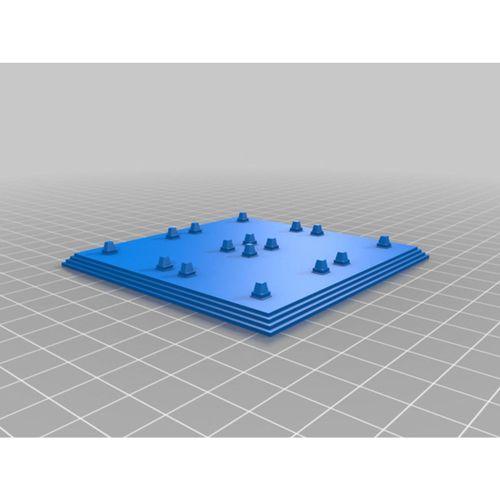 Blox Sistemi İçin Adımlı Temel Taban 3D Baskı (Bu ürün Sadece Plastik parçadır - Almadan Önce Soru Sorabilirsiniz)