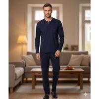 Pijalux Uzun Kollu  Erkek  Pijaması 2053