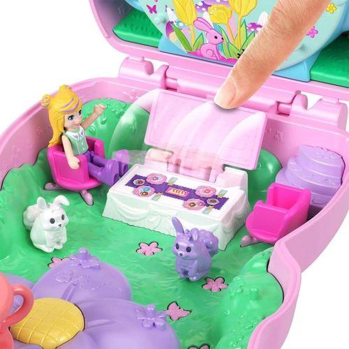 Eğitici Oyuncak JCR40 Polly Pocket Tavşancığın Çay Partisi Mikro Oyun Seti