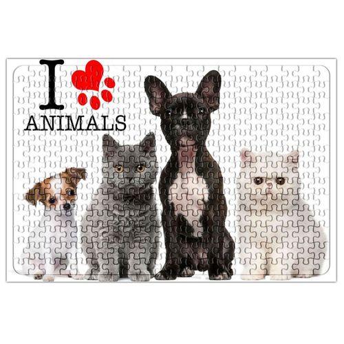 I Love Animals Puzzle 240 Parça Yapboz