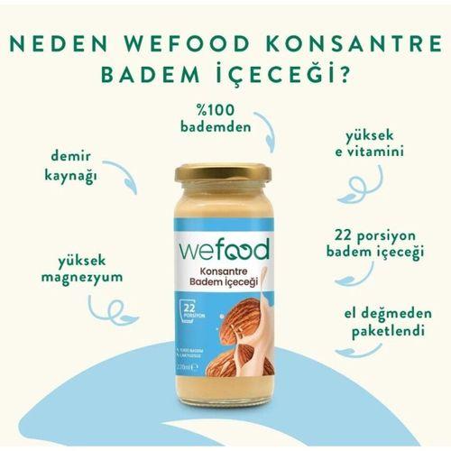 Wefood Organik Badem Sütü Konsantresi 240 Gr