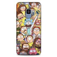 Samsung Galaxy S9 Uyumlu Kılıf Rick And Morty (34) Slim Armor Kılıf Manager Morty