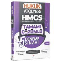 2026 Hukuk Atölyesi HMGS Hukuk Mesleklerine Giriş Sınavı Tamamı Çözümlü 5 Deneme Sınavı Dizgi Kitap
