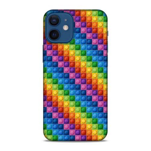 Lopard Apple iPhone 12 Mini Uyumlu Kılıf BloX (3) Kapak Karışık Çok Renkli