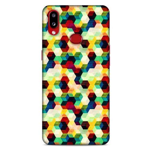 Geometrix 57 Samsung Galaxy A10s Kılıf Silikon Kapak