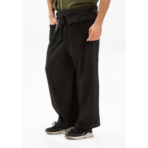 Erkek Şile Bezi Thai Balıkçı Yazlık Pantolon Füme Fm