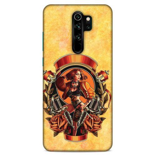 Lopard Xiaomi Redmi Note 8 Pro Uyumlu Kılıf Tattoo's (15) Antişok Kılıf Kadın Dövmeleri