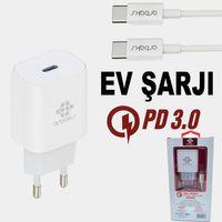 PD QC3 / 18W TYPE-C To TYPE-C Şarj Aleti Arbaks ARB-017