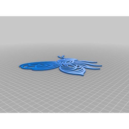 Bee V Ela Duvar Dekorasyonu (Bu ürün Sadece Plastik parçadır - Almadan Önce Soru Sorabilirsiniz)