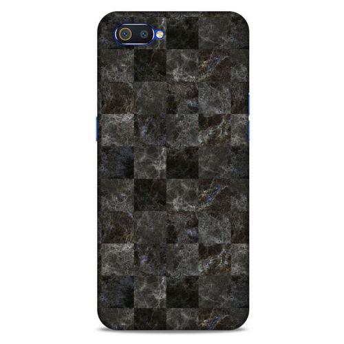 Mermer Desenli (47) Tema Crystal Flex Kılıf Zeytin Oppo Realme C2 Kılıf
