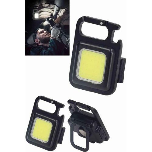 Işıldak Usb Şarjlı Cep El Feneri Taşınabilir Mini Led Işık Çok Fonksiyonlu