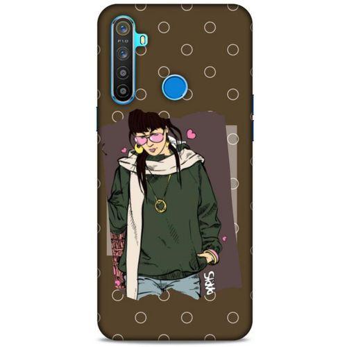 Sokak Modası 34 Oppo Realme 5i Kılıf Desenli Silikon