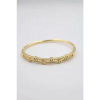 Taşlı Vip Bilezik - Altın