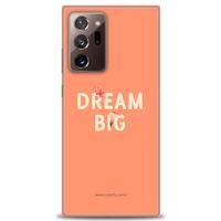 Samsung Galaxy Note 20 Ultra Kılıf HD Baskılı Kılıf - Dream Big + Tam Ekran Koruyucu