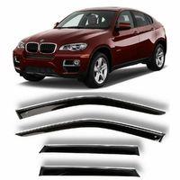 BMW X6 E71 2008-2015 Kromlu Cam Rüzgarlığı (İthal)