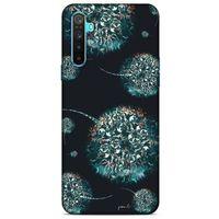 Y.Liva-2021 Özel Seri Siyah Soyut-167 Oppo Realme 6i Kılıf Silikon Kapak