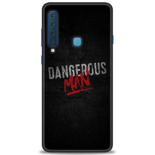Samsung Galaxy A9 2018 Kılıf HD Baskılı Kılıf - Dangerous Man + Tam Ekran Koruyucu