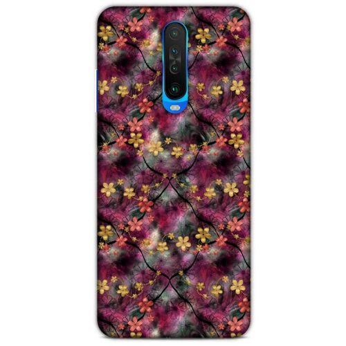 Xiaomi Redmi K30 Uyumlu Kılıf Pembe Delisi (10) Full Koruma Kılıfı Çiçek