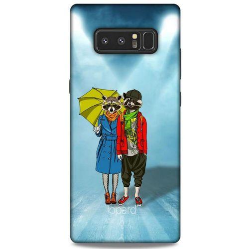 Samsung Galaxy Note 8 Kılıf FunnyMaX (47) Crystal Flex Kılıf Cam Göbeği