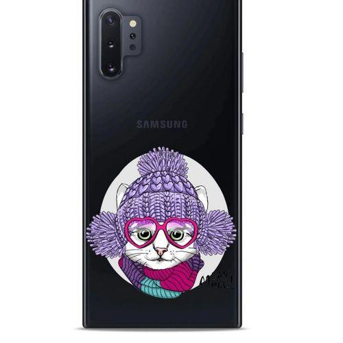 Zoologix (90) Samsung Galaxy Note 20 Ultra Şeffaf Kılıf Silikon Desenli