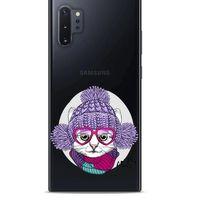 Zoologix (90) Samsung Galaxy Note 20 Ultra Şeffaf Kılıf Silikon Desenli
