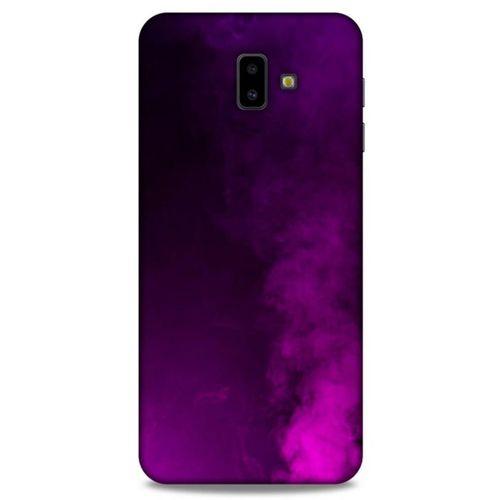 Samsung Galaxy J6 Plus Uyumlu Kılıf Mor Delisi (5) Koruma Kabı Duman