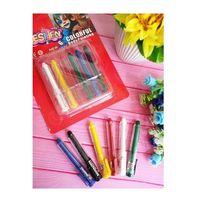 6 PCS COLORFUL BORDY PAİNTİNG KOSTÜM AKSESUARLARI VIP PALYAÇO YÜZ BOYASI 6 LI KALEM YÜZ BOYAMA SETİ