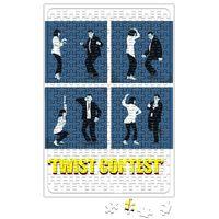 Pulp Fiction Twist Contest Concurso Danca Puzzle