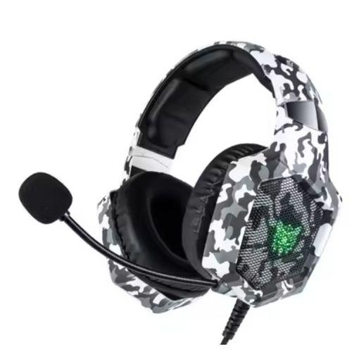 Skygo Beyaz K8 Gamıng Kamuflaj Kulaklık