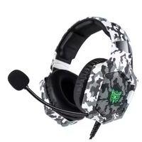 Skygo Beyaz K8 Gamıng Kamuflaj Kulaklık