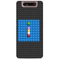Lopard Samsung Galaxy A80 Uyumlu Kılıf BloX (20) Koruyucu Kılıf İ Harfi