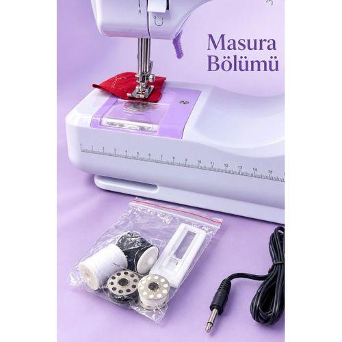 Hız Ayarlı Elektrikli Dikiş Makinesi Taşıma Saplı