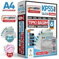 2026 KPSS Lisans ÖSYM Çıkmış Soru Tıpkı Basım 6lı Deneme Paketi Video Çözümlü Türkiye Geneli