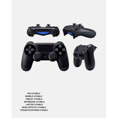Ps4 Kablosuz Oyun Kolu V2 – Bluetooth Bağlantılı, Titreşimli, Pc Ve Mobil Uyumlu